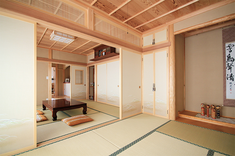実例01日本伝統の息吹を感じる住まい